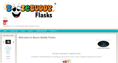 Desktop Screenshot of boozebuddyflasks.com